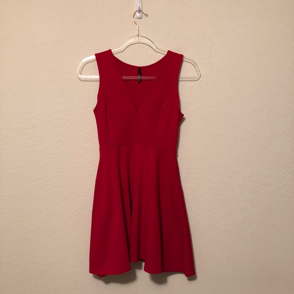Lulu's Red Mini Dress